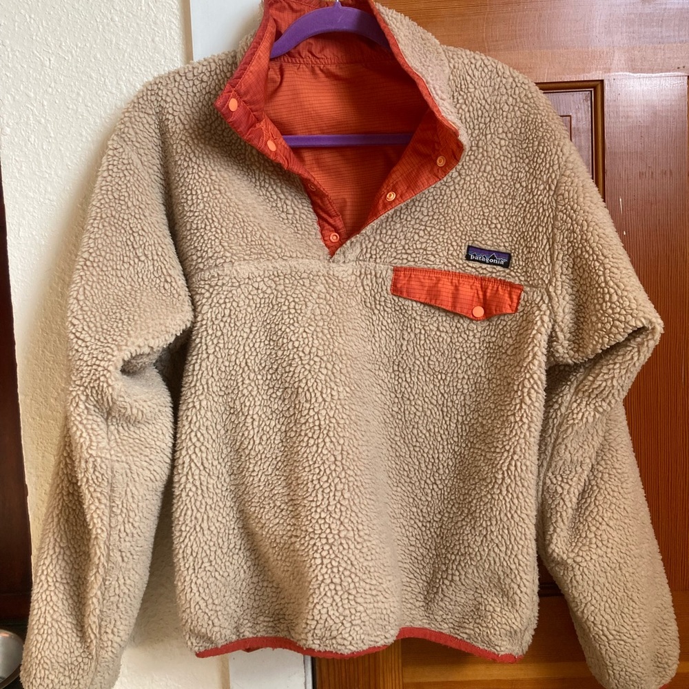 Patagonia reversible pullover